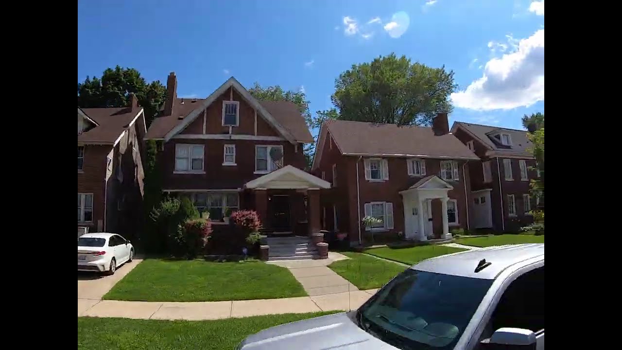 Driving Detroit - Boston Edison Historic District - Byron - Gordon Park - Atkinson