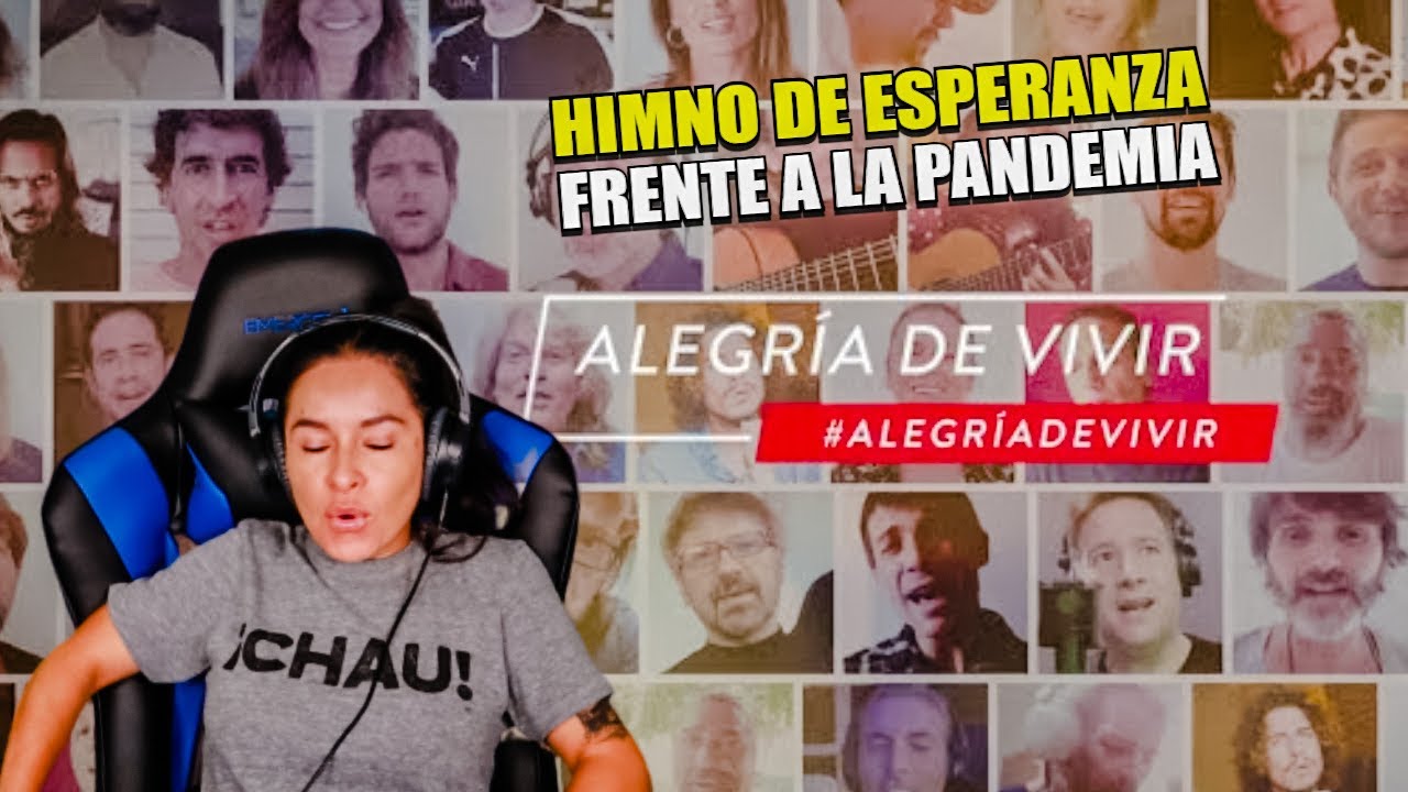 REACCIONO a ALEGRÍA DE VIVIR 2020 con más de 60 CELEBRIDADES de ESPAÑA UNIDAS CONTRA EL COVID-19