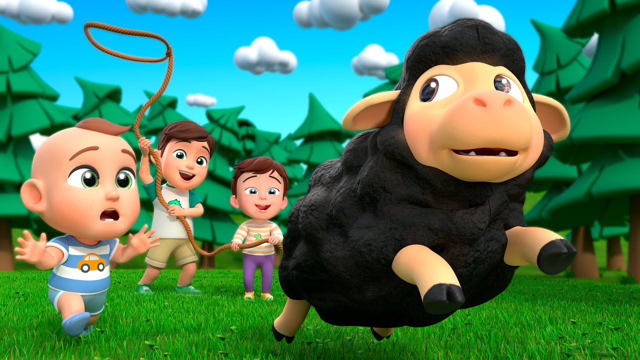 Baa Baa Catch the Sheep | Almama Kids Songs & Nursery Rhymes
