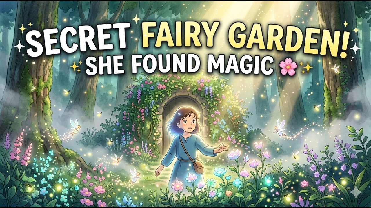 The Secret Fairy Garden  | A Magical Story for Teenagers  | @Fairy Fun Land