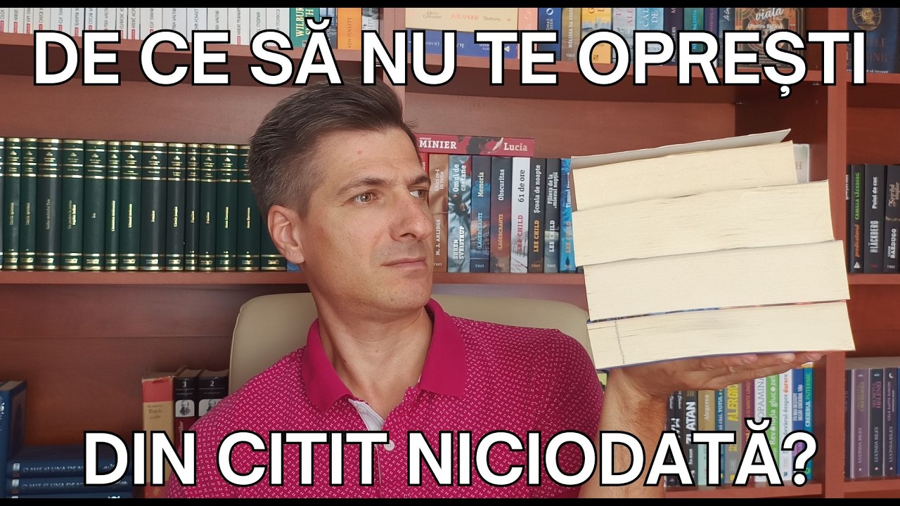 De ce să nu te oprești din citit niciodată?📚Ce cărți citim săptămâna aceasta #9