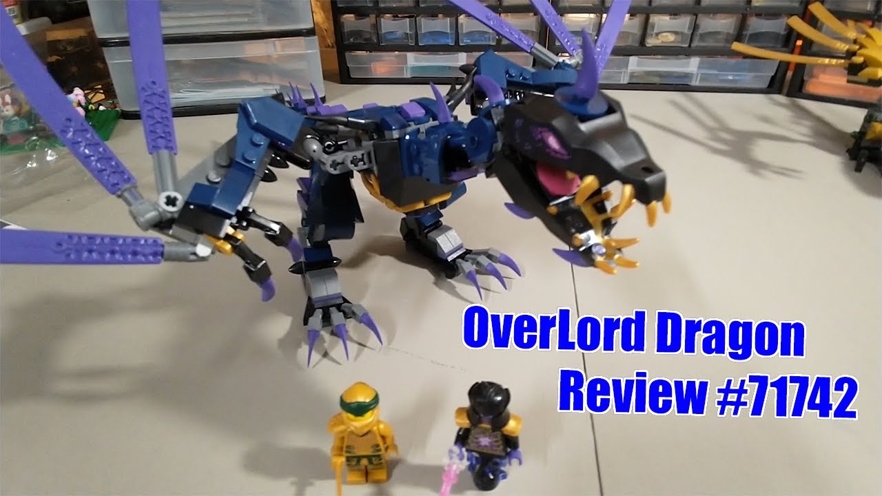 Lego Overlord Dragon Speed Build and Review #71742 | DownTownBricks | #ninjago #legospeedbuild