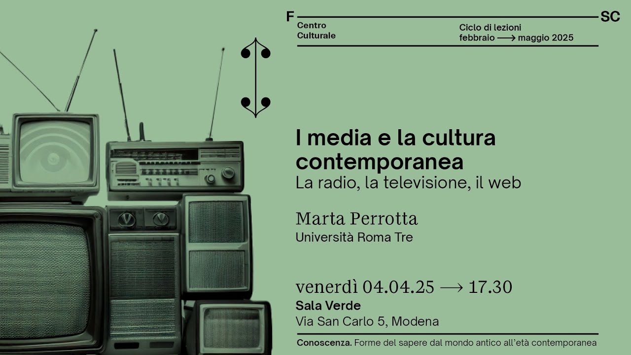 I media e la cultura contemporanea. La radio, la televisione, il web - Marta Perrotta