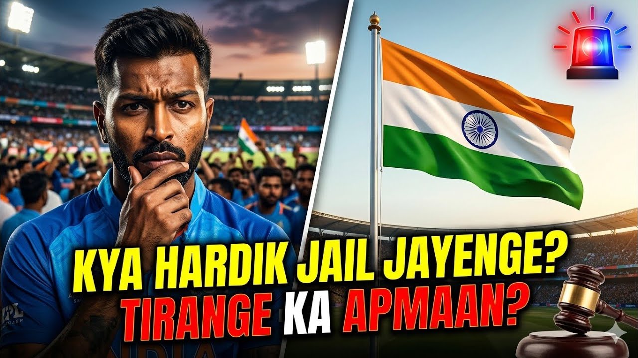Hardik Pandya In Big Trouble! 🚨 Tirange ke Apmaan par Case?