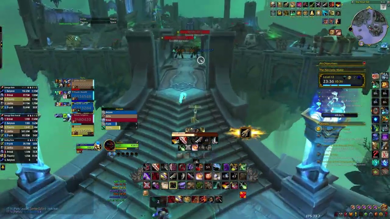 +12 Necrotic Wake | Top 15 Outlaw Rogue (Illidan) | The War Within Season 1 Mythic+