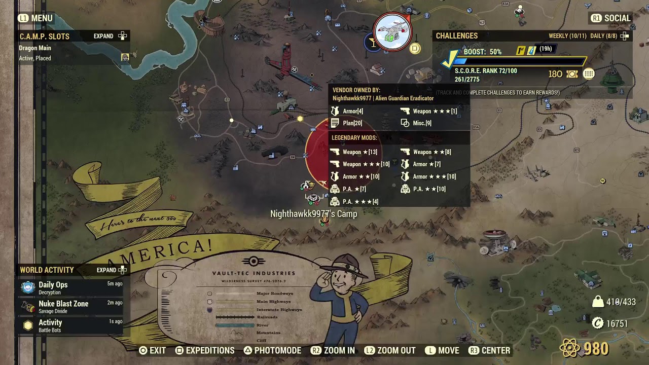 🔥Dragon's Den - March 15, 2026 - Fallout 76 🥳🎇🎉