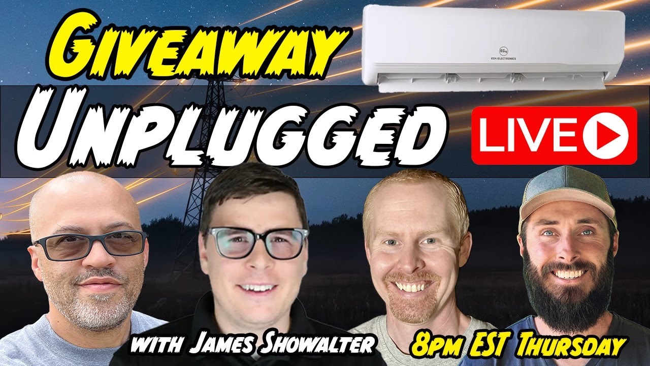 🔥 DIY Solar Talk + 12K Mini Split Giveaway! | Guest: Signature Solar Owner James Showalter