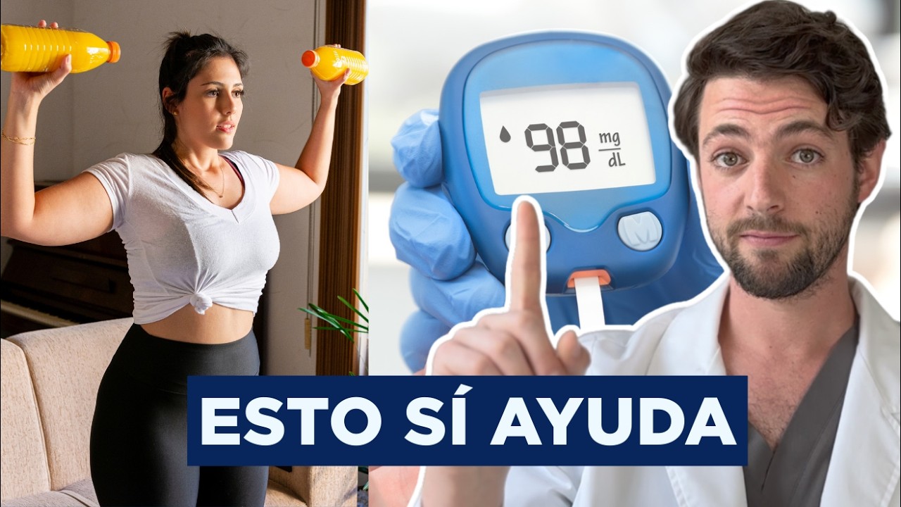 Crees que haces poco ejercicio… pero esto SÍ ayuda a tu GLUCOSA