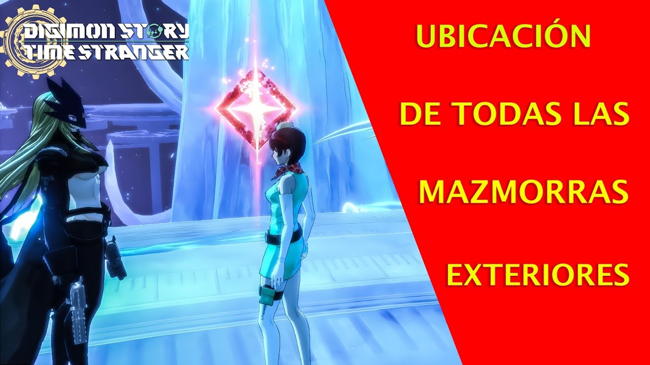 Guía definitiva: mazmorras exteriores y sus ubicaciones ocultas | Digimon Time Stranger