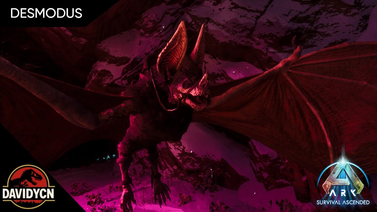 COMO DOMESTICAR A TU DESMODUS en Ark Ascended | Como domesticar a tu....