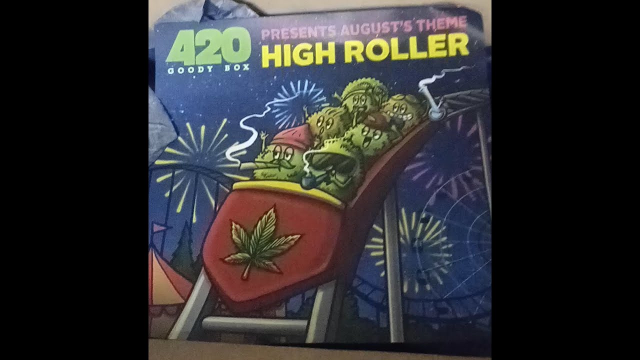 420 Goodybox Top Shelf August 2021!