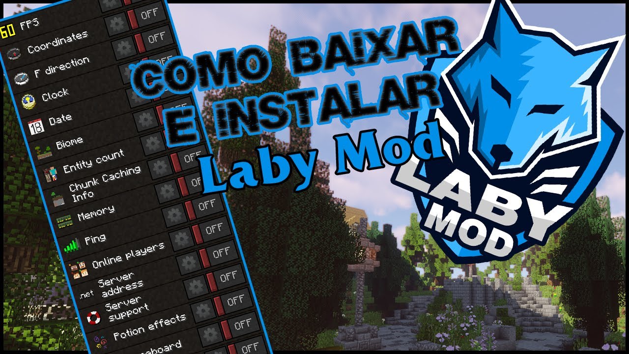 ✅ COMO BAIXAR E INSTALAR LABYMOD NO MINECRAFT 1.8.9 AT&Eacute; 1.16.5