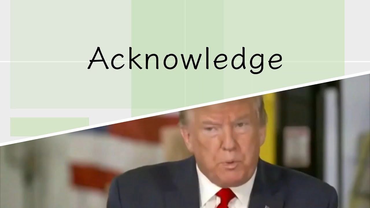 'Acknowledge' | Academic English word | Beyond the Dictionary