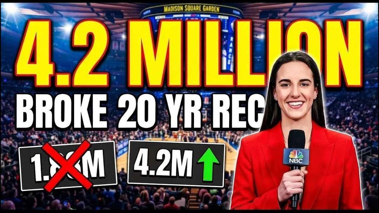 NBC Didn’t Expect THIS… Caitlin Clark SHATTERS a 20-Year NBA Record!