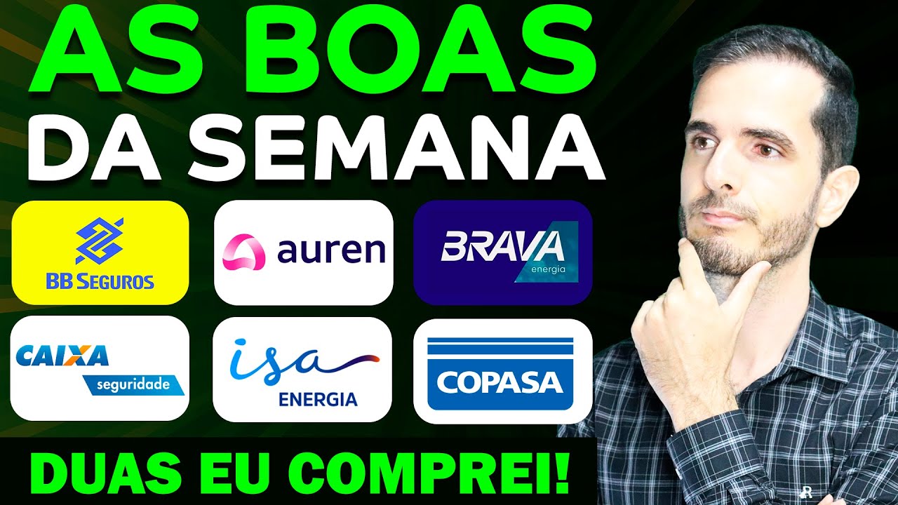 CAIU, COMPREI! BOAS NOT&Iacute;CIAS (DATA COM) E A&Ccedil;&Otilde;ES BARATAS EM OUTUBRO - CXSE3, BBSE3, AURE3, BRAV3