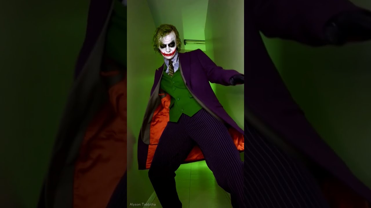 My Joker Cosplay! 🤡 Tutorials for the wig and makeup on my channel! 💚💜