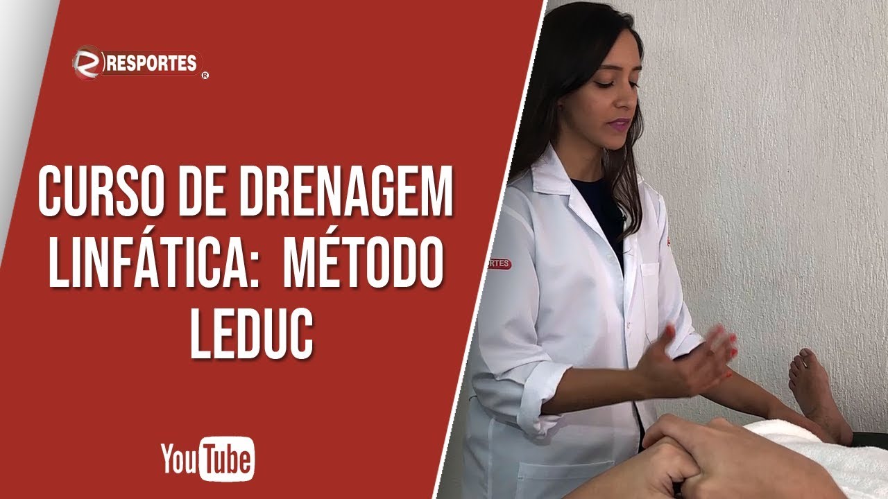Curso de Drenagem Linfática:  Método Leduc