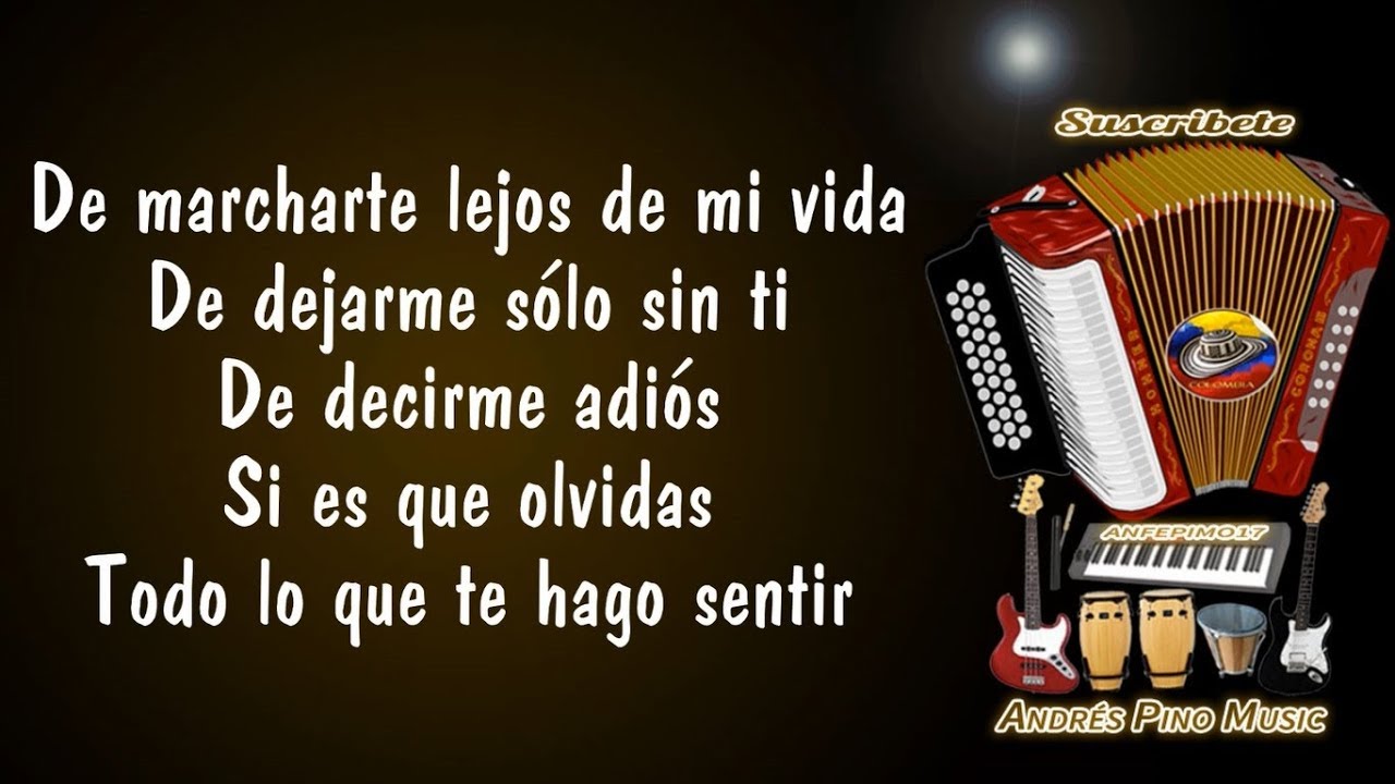 Si Se Va, Se Va - Enaldo Barrera | Letra | Andres Pino Music