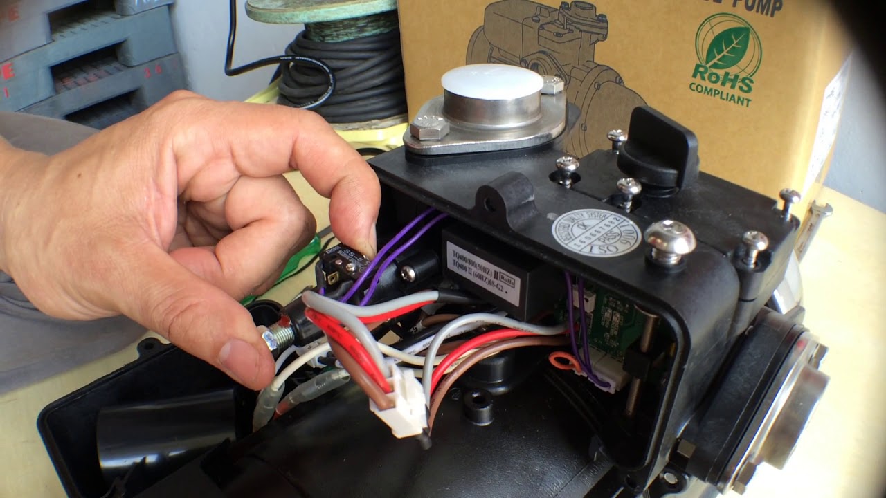 3.วิธีปรับตั้ง pressure switch TQ200,400,800,1500,2200 Walrus