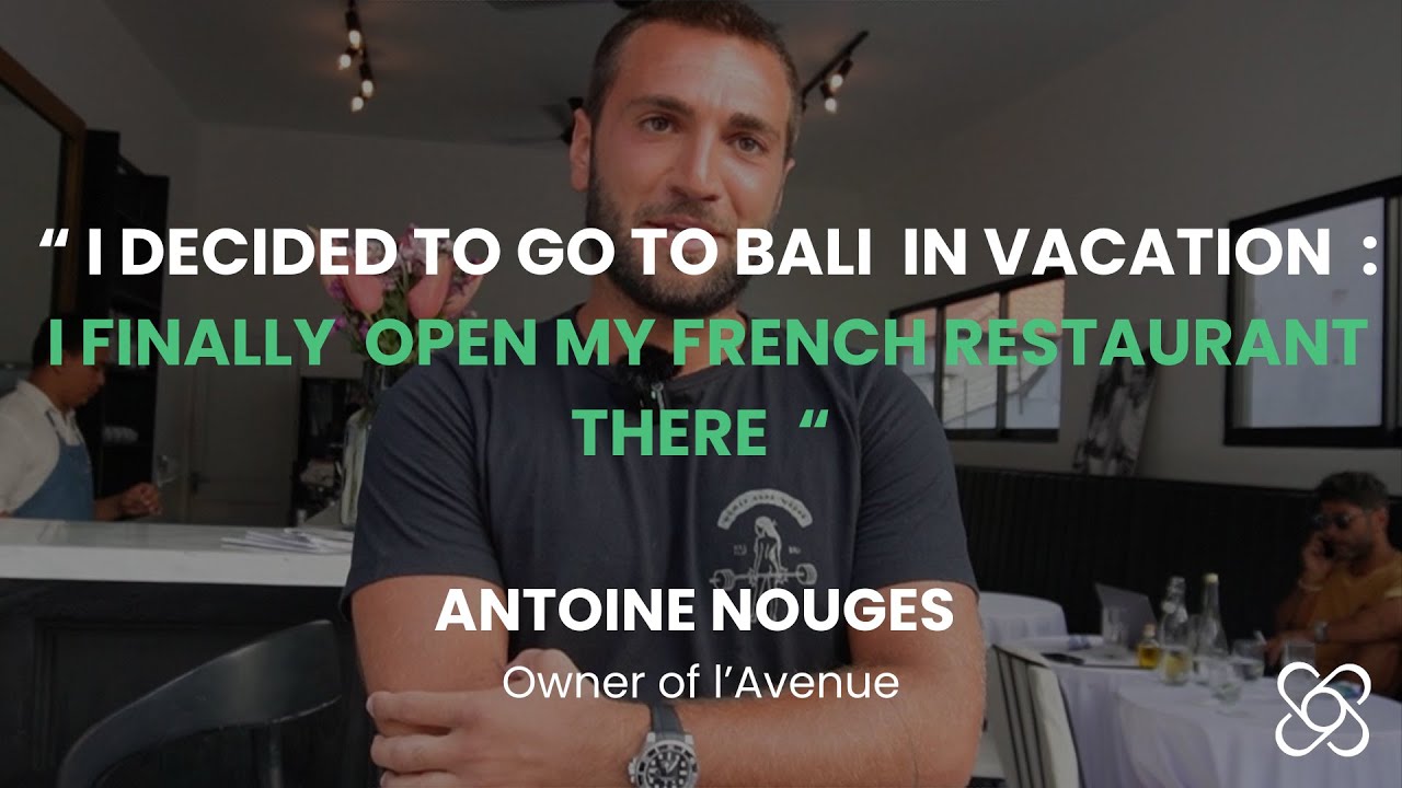 INTERVIEW of a French BUSINESS OWNER restaurant in BALI 💼🌴