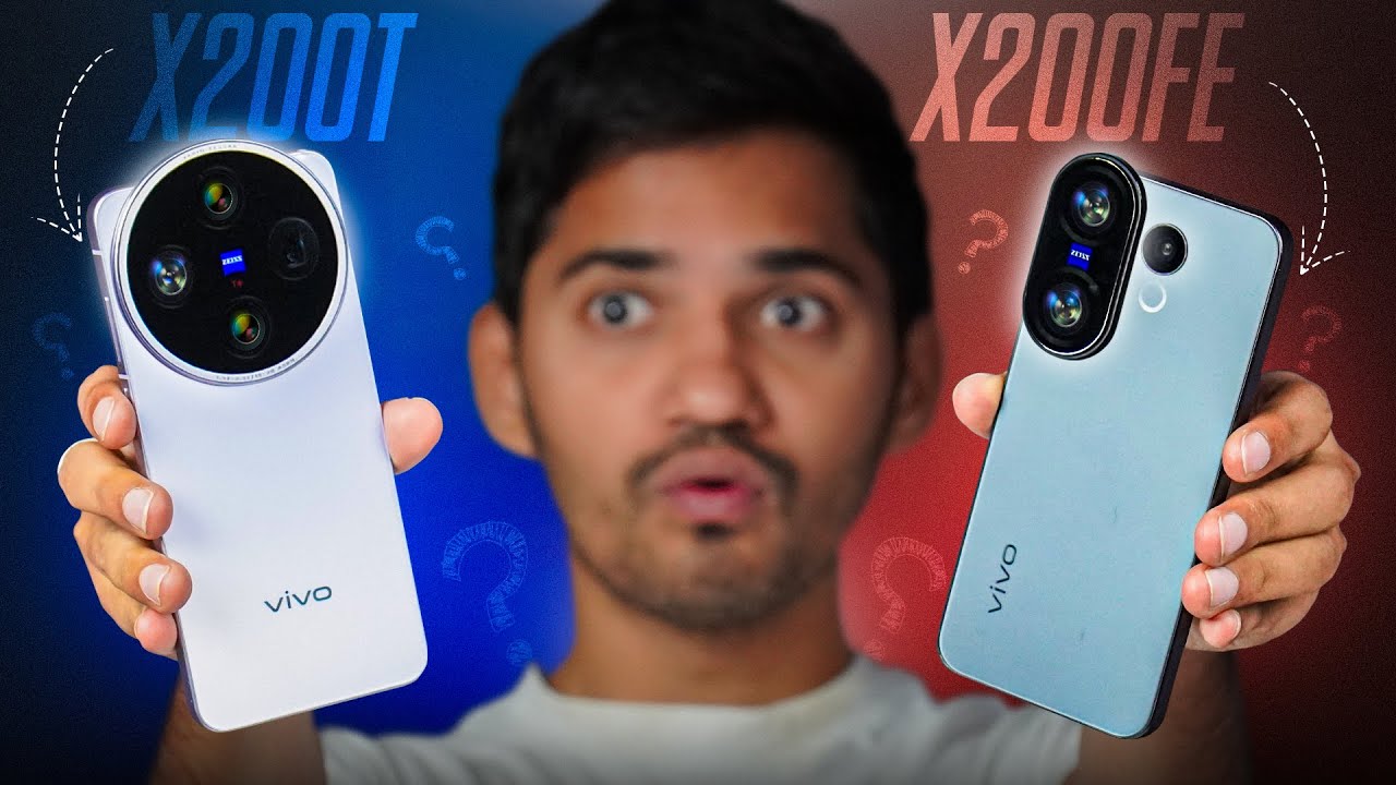 Vivo X200T Vs X200FE Detailed Comparison - only few differences, Save ₹5000 or Not ?