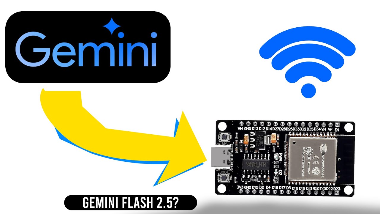 Run Gemini on any ESP32, in [4 min], [Full Guide]