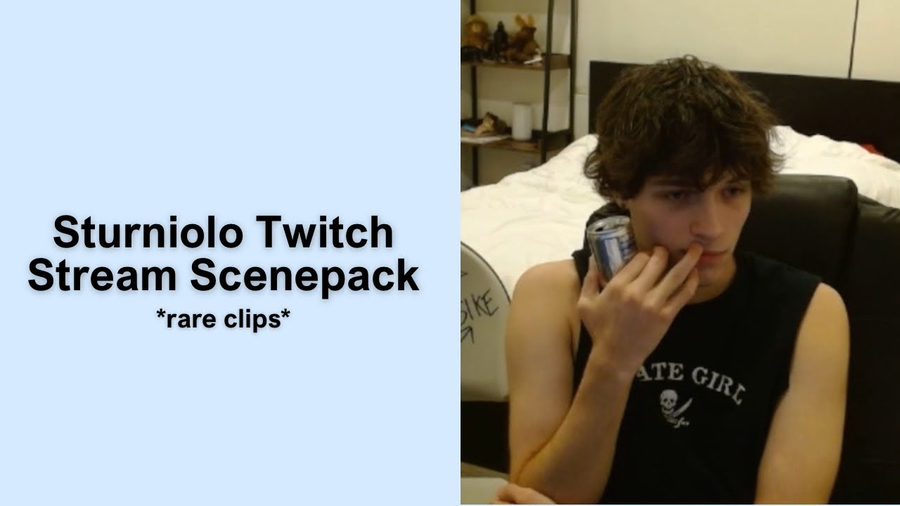 Sturniolo Twitch Streams Scenepack for editing ✨