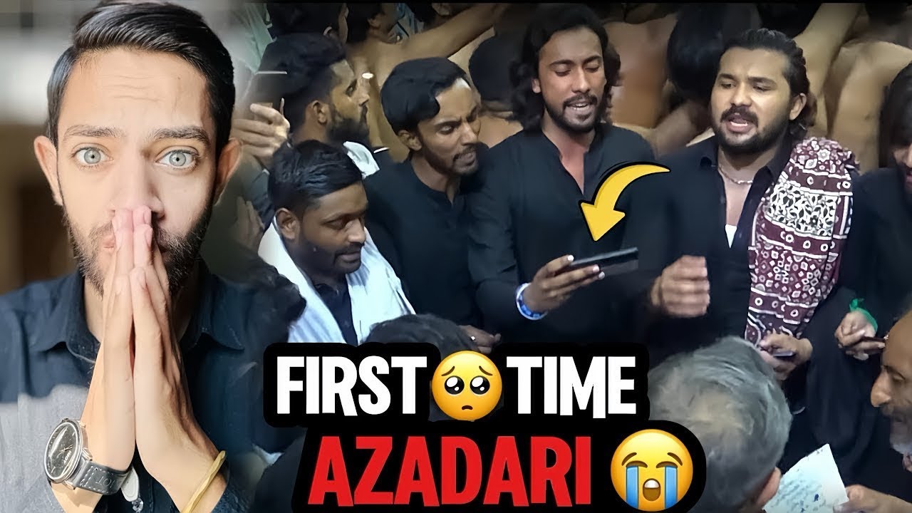First Time Azadari par Gya😭🙏🏻| noha ch fayaz party sialkot | Sipah e Ahlebait Sialkot