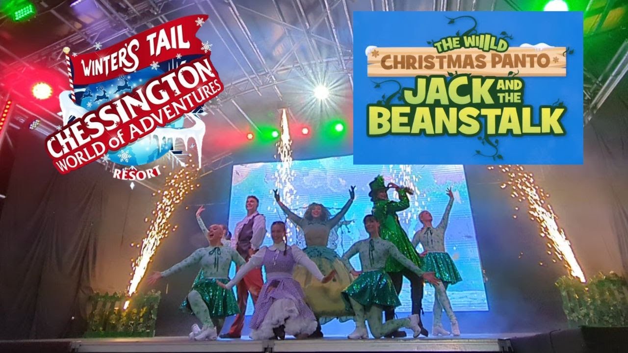 The WIIILD Christmas Panto Jack and the Beanstalk Winters Tail 2023 at Chessington