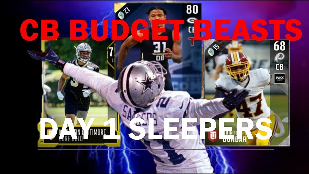 MADDEN 18 DAY 1 BUDGET BEASTS CORNERBACKS! BEST SLEEPER CARDS IN MUT ULTIMATE TEAM DEFENSE