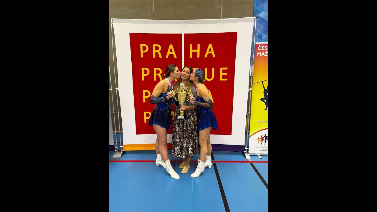 MiKaDo Karviná, Laura Kasperlíková a Laura Riedlová, duo senior baton, 2024