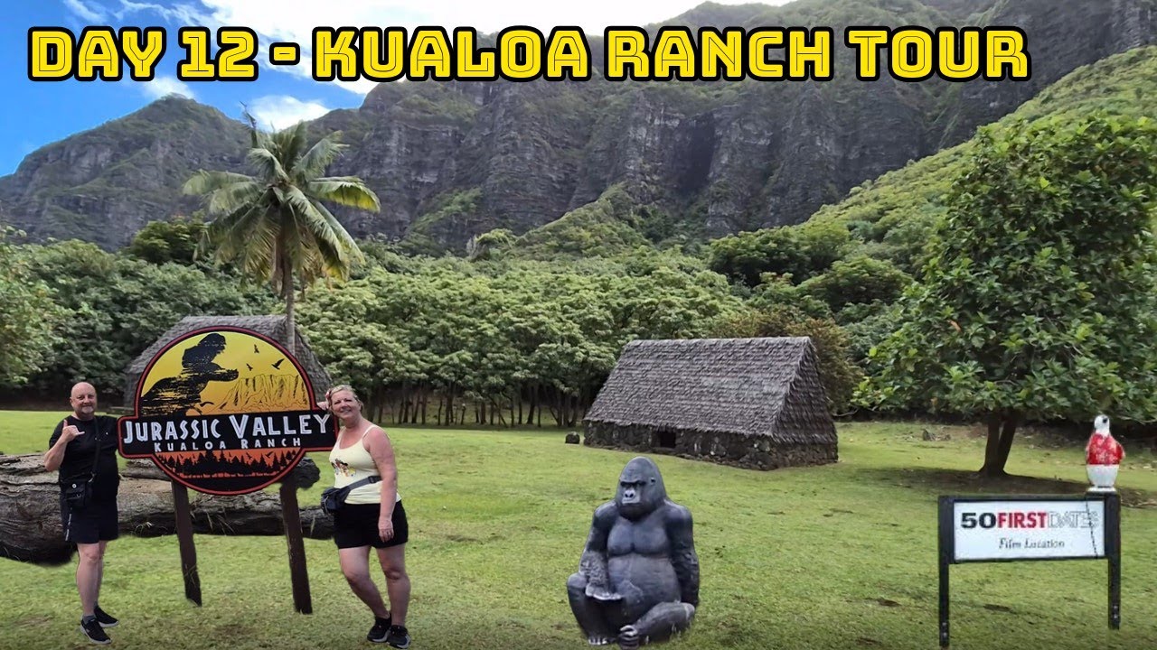 Day 12 - Kualoa Ranch tour