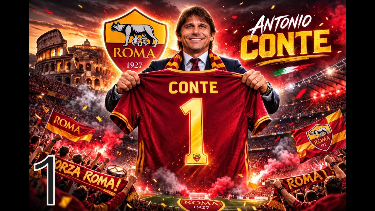 EPISODIO 1 RINASCITA DELLA ROMA CON ANTONIO CONTE SU FC 26!