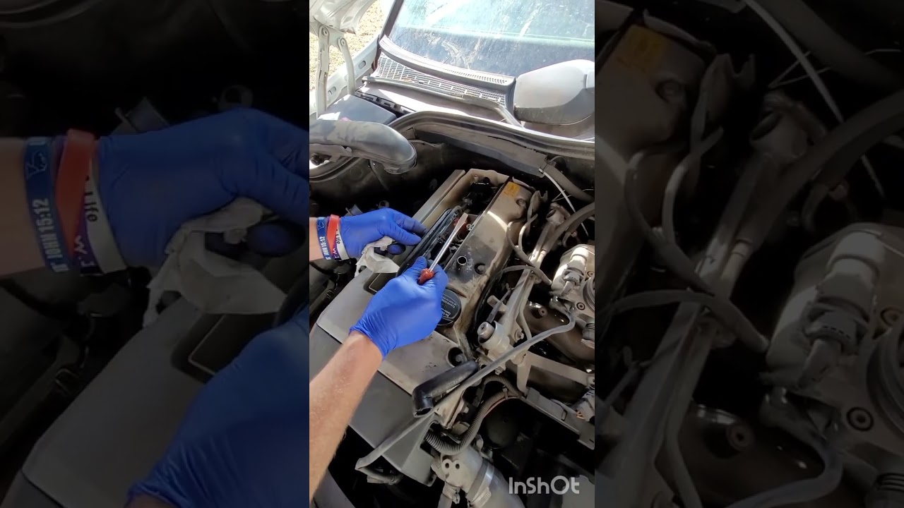 1998 Mercedes C230 Spark Plugs and Coil Pack Replacement
