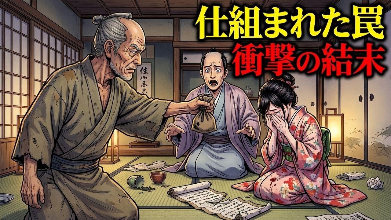 凍死寸前の娘を抱く下男。強欲な親族が仕掛けた罠と衝撃の贈り物