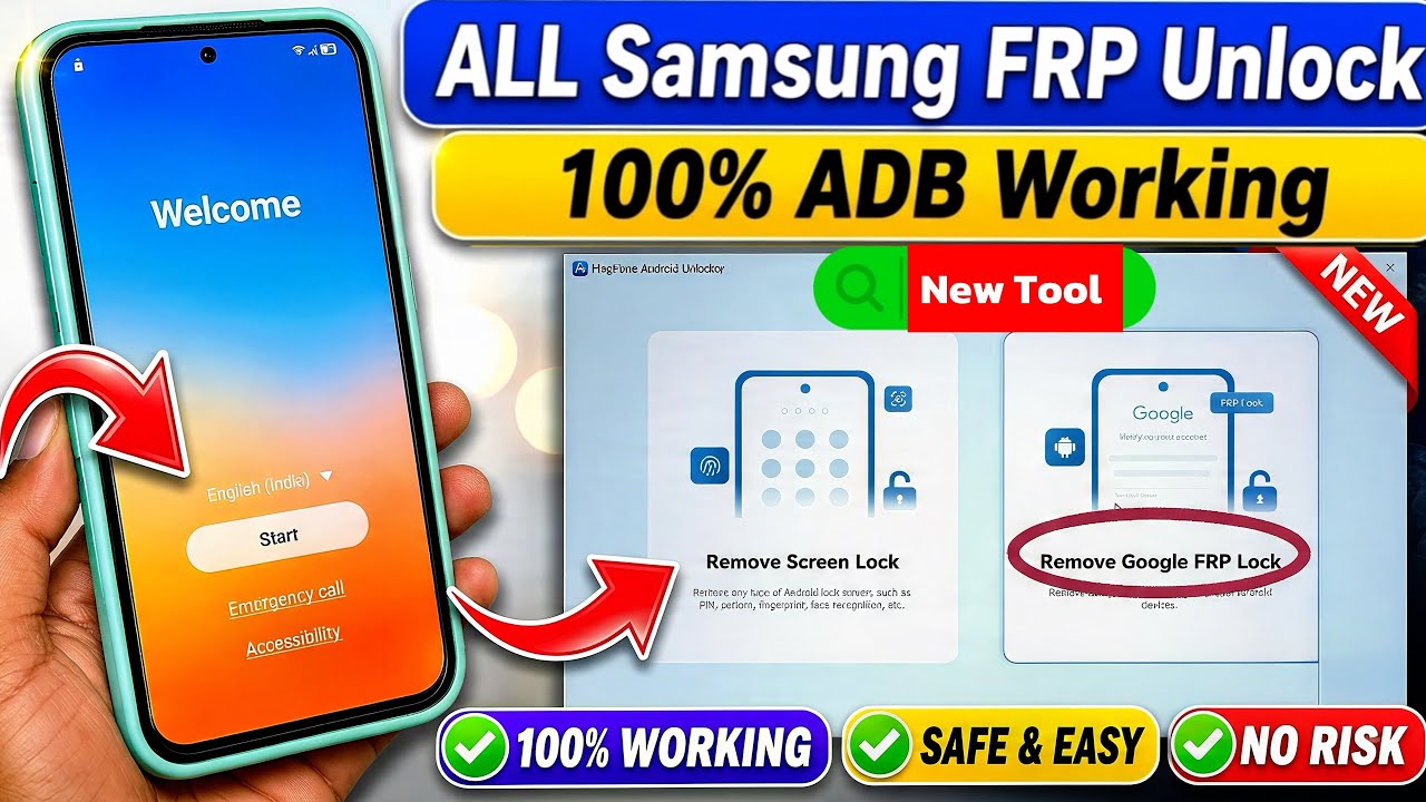 🔐 Samsung FRP Bypass 2026 | All Android Versions | Latest Working 2026 | New Tool Method ✅