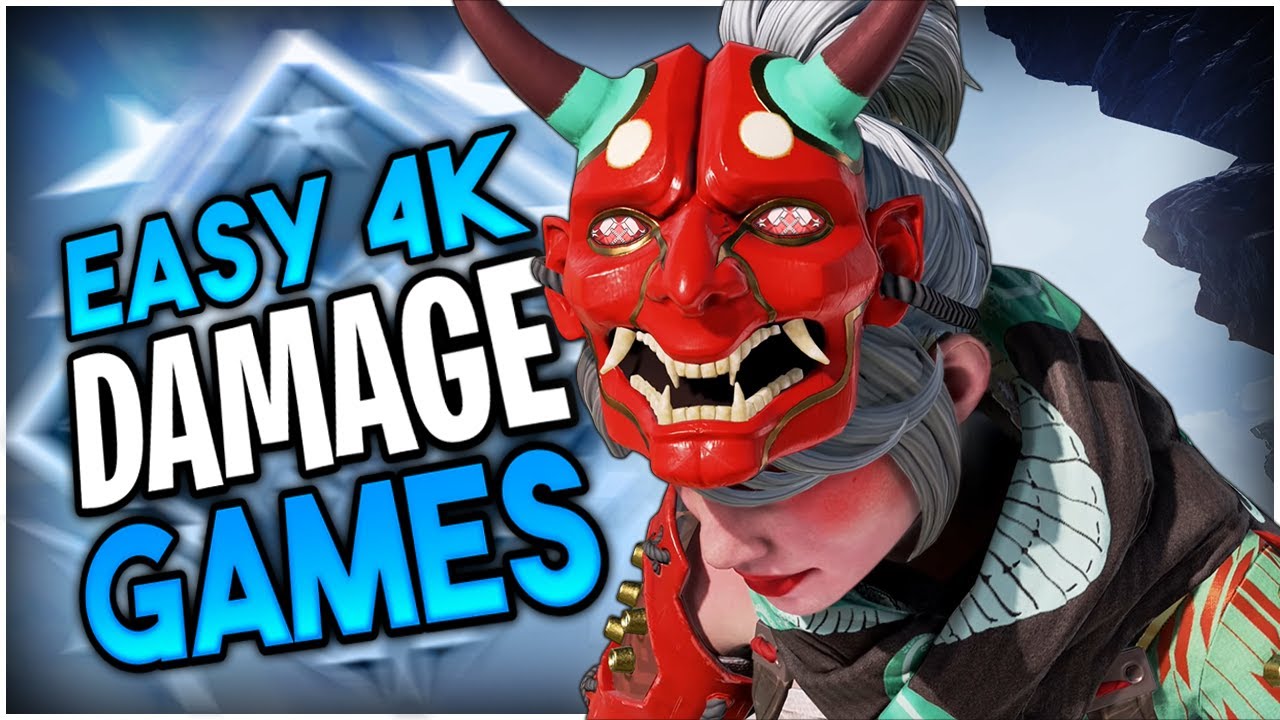 The BEST Way to get High Damage Games in Apex Legends Season 9! (4k Damage Tips)