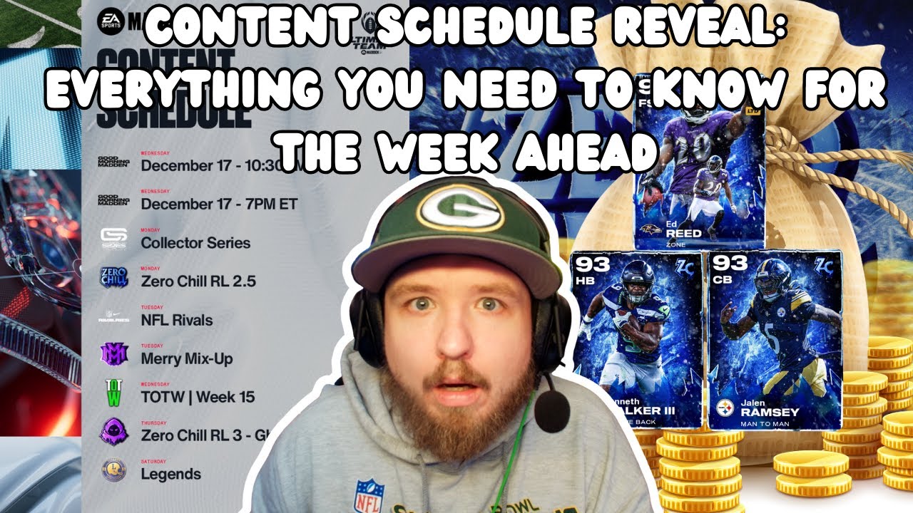 Опубликовано расписание контента для Madden 26 👀 | Призрак MUT скоро появится + Как заработать ми...