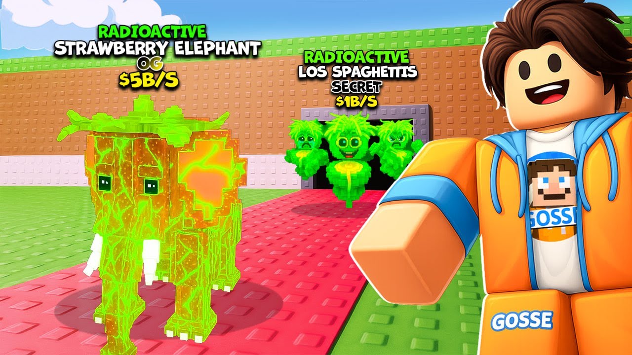 Jag Är Med i RADIOACTIVE Eventet i Roblox Steal A Brainrot