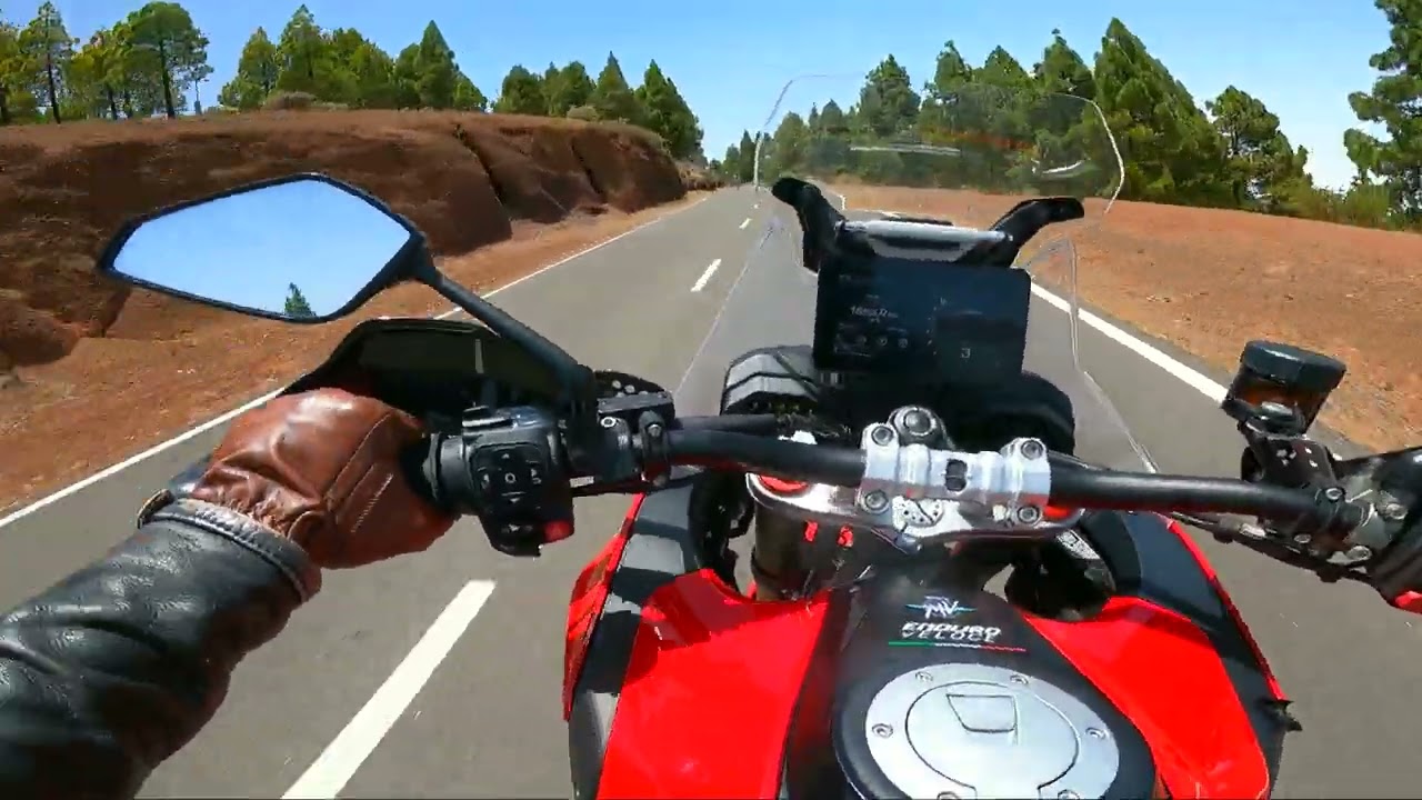 Mv Agusta Enduro Veloce On-Board POV ( Raw Sound )