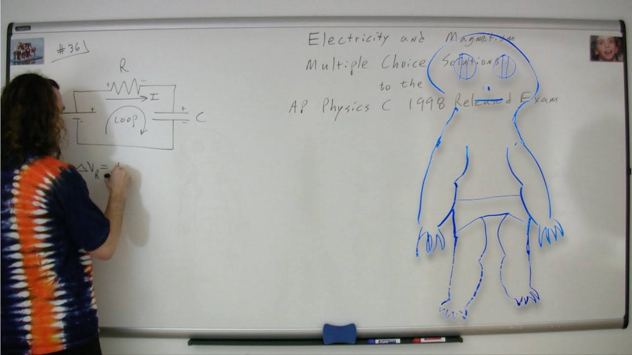All Electricity and Magnetism Multiple Choice Solutions - AP Physics C 1998 Released Exam