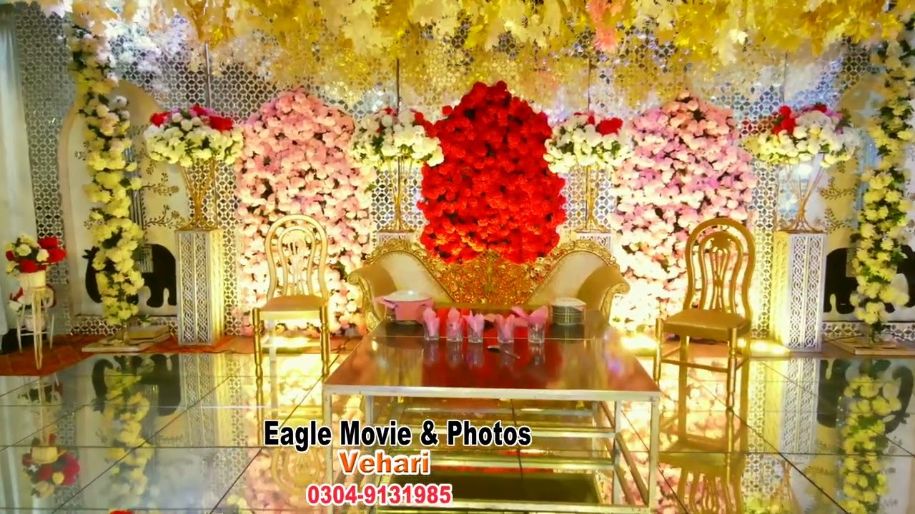 Walima Setup coverage Eagle Movie and photos Vehari