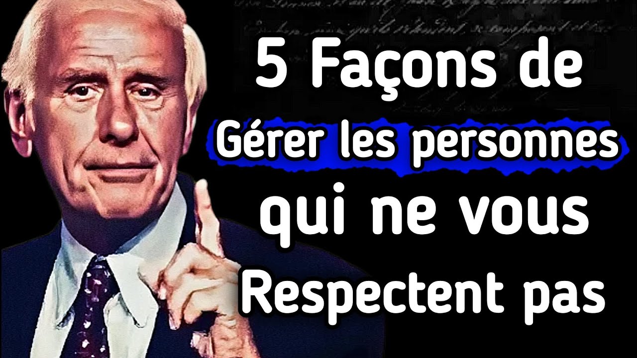 5 Fa&ccedil;ons de G&eacute;rer Les Personnes Qui Ne Vous Respectent Pas | PHILOSOPHIE STO&Iuml;CIENNE