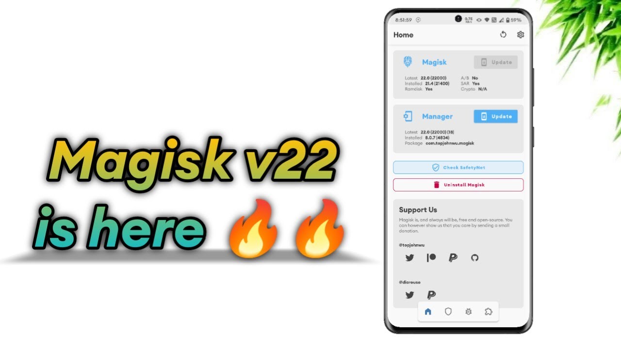 Вышел Magisk v22 &mdash; как установить Magisk v22 на ваше устройство | Инструкция по установке 🔥🔥