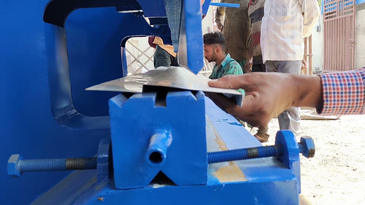 Hydraulic Sheet Bending Machine +91 98143-33198