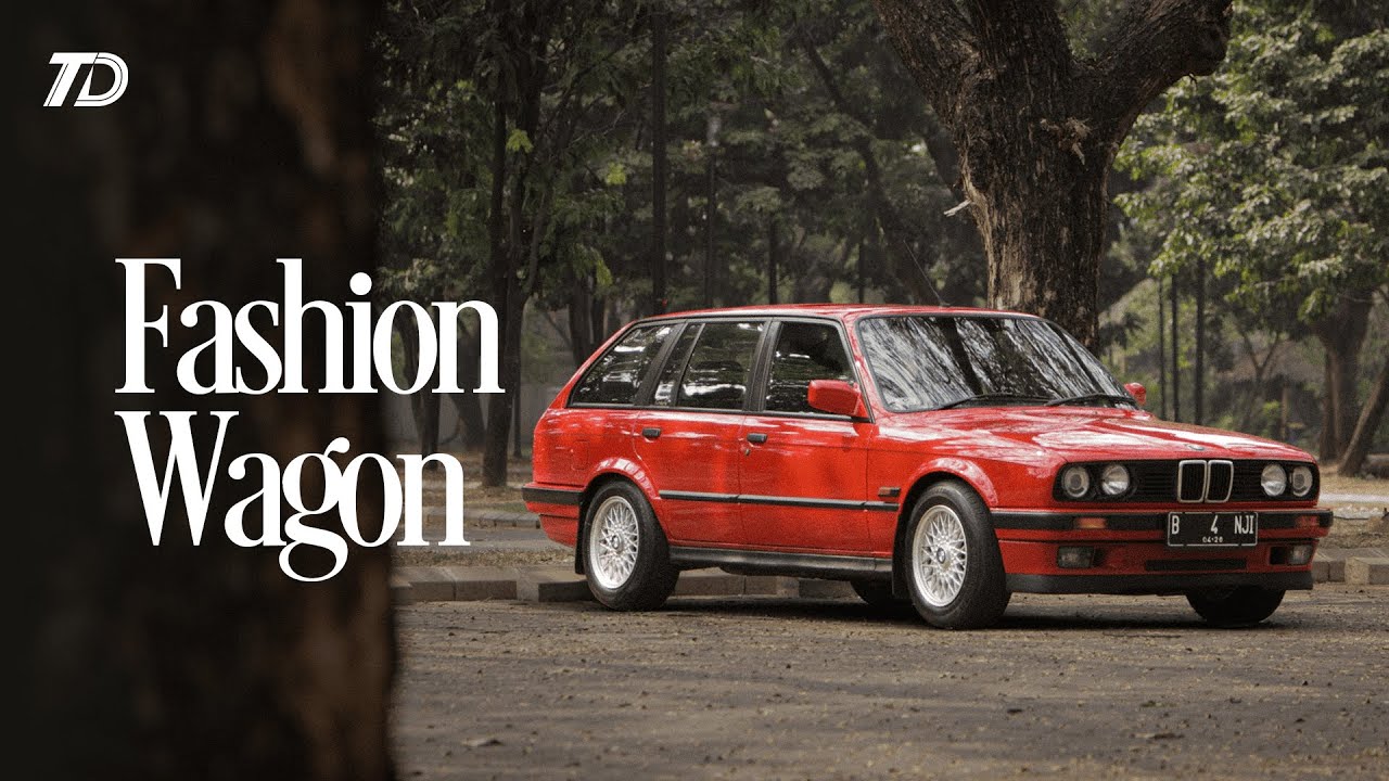 Fashion Wagon - Fashion Designer Dengan BMW E30 Wagon-nya. #e30