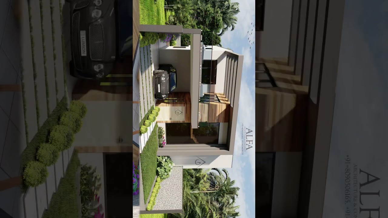 Modern House Design Walkthrough | 3D Exterior Visualization | Dream Home 2025