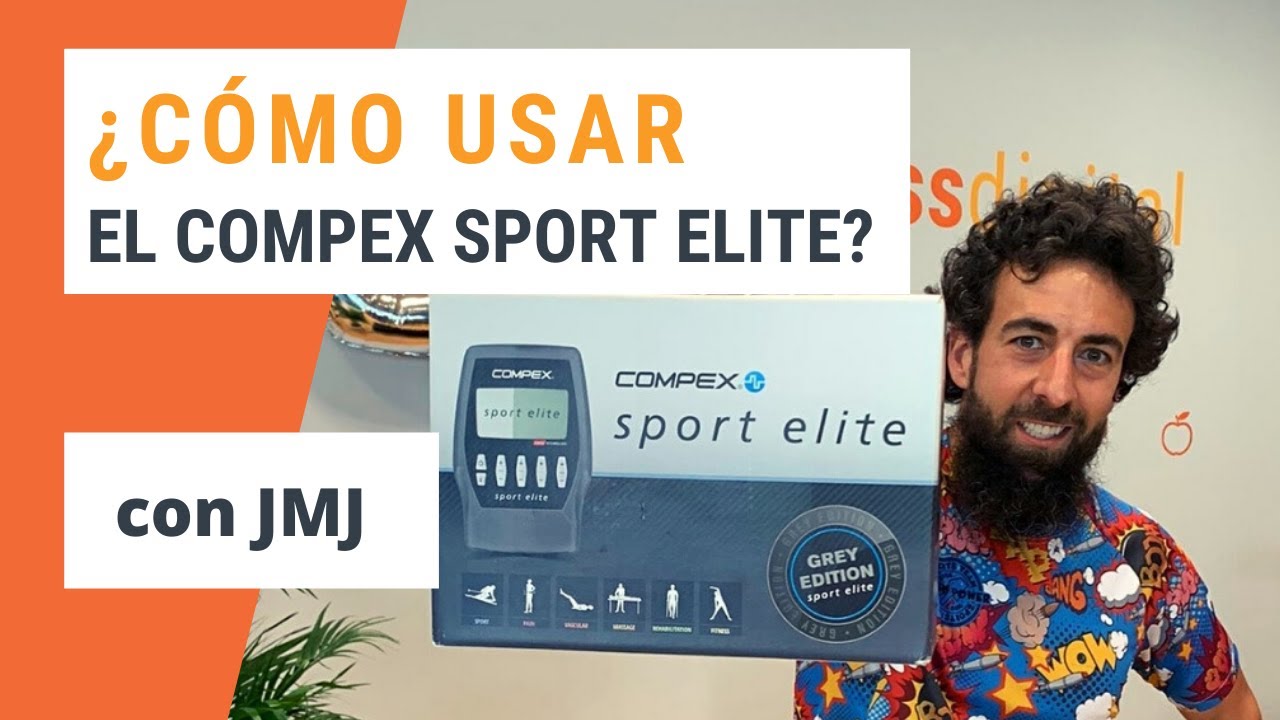 Juan María Jimenez te enseña como usar el Compex Sport Elite [Masterclass]