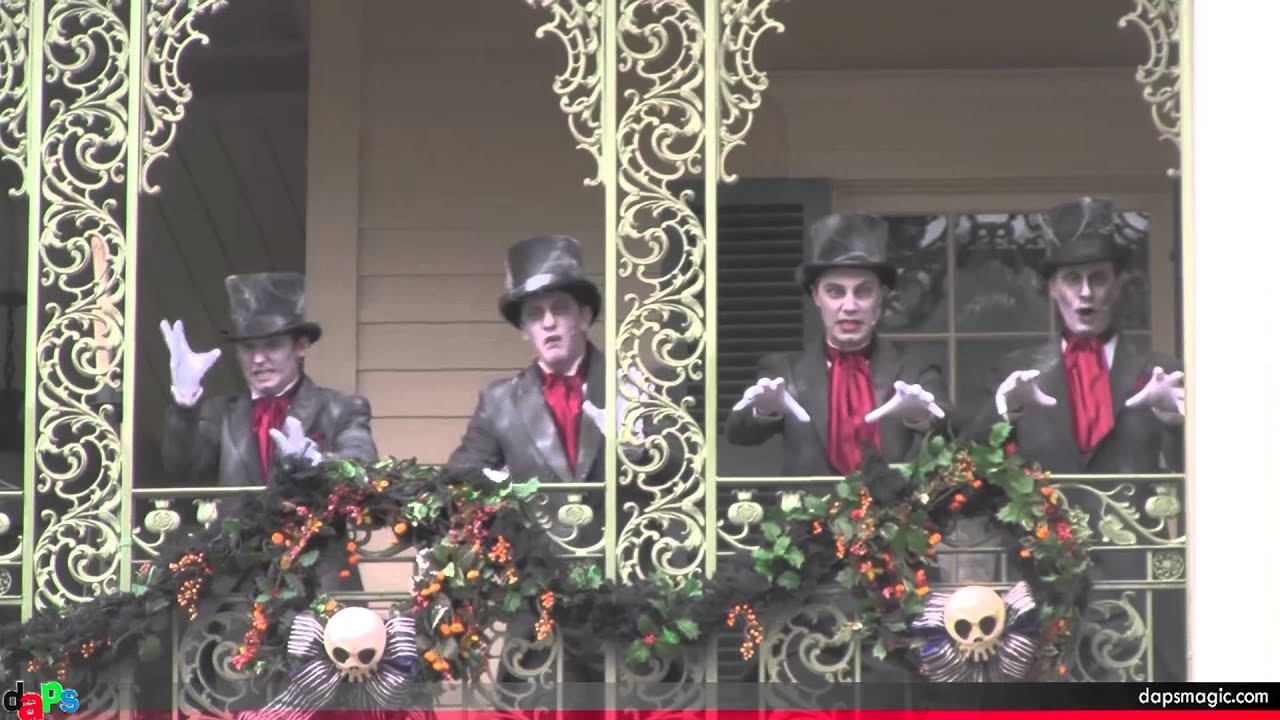 Grim Grinning Ghosts - Cadaver Dans at the Haunted Mansion - Disneyland, USA - First Day - First Set