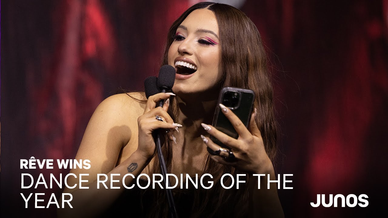 R&ecirc;ve wins Dance Recording of the Year | 2023 JUNO Opening Night Awards